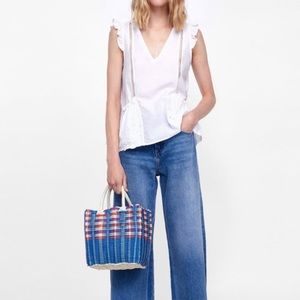 Zara Embroidered Top